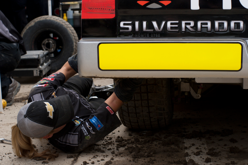 Illustration for article titled 'I Feel Like I'm Shoveling Elephant Shit' - Mud At NASCAR On Eldora